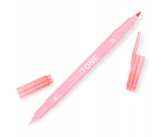 Tombow Twintone dvipusis markeris, persikų rožinis