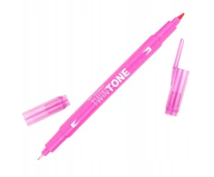 Tombow Twintone dvipusis markeris, Princess Rožinė, 0.3/0.8 mm