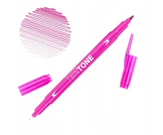 Tombow Twintone dvipusis žymeklis - fuksijos rožinė