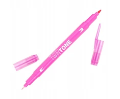 Tombow Twintone marker, plunksvos spalvos, 0.3/0.8mm