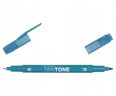Tombow Twintone žymeklis, turkio spalvos, dvipusis