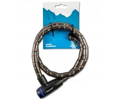 Tonyon Tvirtas dviračio trosas 18x1000 mm su 2 raktais