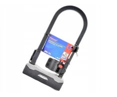 Tonyon U-lock dviračiui/motociklui - tvirtas plieno užraktas, 2 raktai