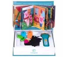 Tooky Toys Šešėlių teatras su pasakų projektoriumi vaikams 16 vnt. 3+
