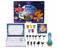 Tooky Toys Šešėlių teatras su pasakų projektoriumi vaikams 16 vnt. 3+