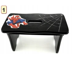 TOOL DECUPAGE DECUPAGE BAJKA STOOL RYCZKA PINE virtuvės taburetė