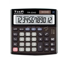 TooR ELECTRONIC Skaičiuotuvas TOOR 2242T, 12 skaitmenų