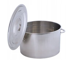 Topfann GASTRONOMINIS NERŪDIJANČIO PUODAS 20L NERŪDIJANČIO PLIENO DIDELIS TRADICINIS 35 CM