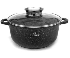 Topfann SOLID Puodas 2L akmuo 18cm marmurinis ZILNER