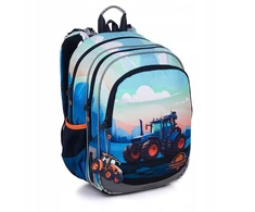 Topgal Elly 25015 kuprinė berniukams 1-4 klasei su traktoriumi