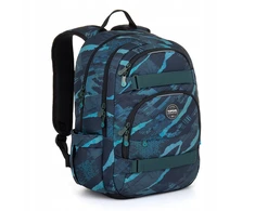 Topgal Viki 25078 jaunimo kuprinė, 25l, žalia-turkio
