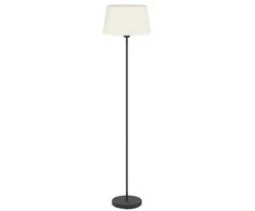Toršeras EGLO FEBRES, 1xE27, 60W, juodos/baltos sp., Ø35cm, h153cm