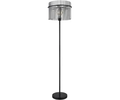 Toršeras GLOBO GORLEY, 1xE27, 60W, 230V, laidas 1,8m, metalinis, juodos sp, ø38x152cm