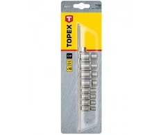 TORX Antgalių Rinkinys E5-E16 (10 vnt.) TOPEX 39D375