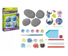 Totum DISNEY STITCH PAINTING stones kūrybinis rinkinys vaikams +5 metų