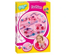Totum FASHION CREATE COLORFUL BRACELETS kūrybinis rinkinys vaikams +4 m