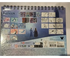 Totum Frozen Wyklejanie po numerach kraina lodu kreatywne manulane diy
