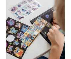 Totum kūrybinis rinkinys su Stitch lipdukais vaikams "pasidaryk pats"