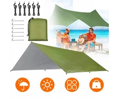 TOURIST TARP KEMPINGAS PARDUOTUVĖ KEMPINGAS PARDUOTUVĖ PAlapinės STOGAS 3x3m