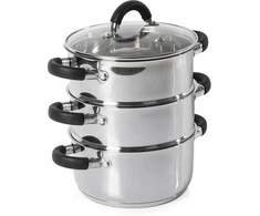 Garų puodas Tower Garinimo puodas Bokštas 2,1 L, indukcinis, dujinis, 4 elementai