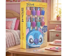 Townley Girl Stitch RINKINYS iš 16 nulupamų nagų lakų su džiovintuvu