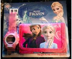 Toys 2in1 KOMPLEKTAS PINIGINĖS LAIKRODIS VAIKAMS, UŽŠALDYTAS