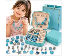 Toys Apyrankių, karoliukų, papuošalų, dovanų, pakabukų, skrynios rinkinys