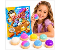 Toys GNIOTEK PIERÓG SIURPRISE PAKETELĖS KOLDŪNAS MYSTERY KUDULINIS 4 Vnt.