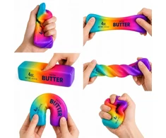 Toys GNIOTEK SVIESTO SVIESTAS GLOBUS ANTISRESAS LĖTAI KILANTIS VAVORYKŠTĖS SVIESTO KUBAS