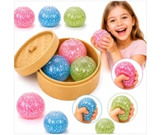 Toys MEGA PAKETAS GNIOTEK PIERÓG ANTISRESSINIS ŽAISLAS PAGALUS 3 DĖŽIŲ RINKINYS
