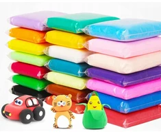 Toys PUTO polimerinio molio PLASTELINA jutikliai 48