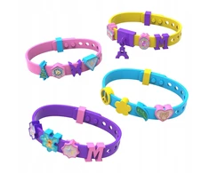 Toys Rinkinys apyrankėms su raidėmis ir dekoracijomis gaminti