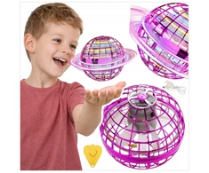 Toys SKRADOMAS KOSMINIS NSO KUMULYS, VALDOMAS RANKAIS MINI Dronas BUMERANGO KAMULIU SU LED