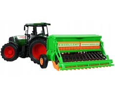 Toys Traktorius su sėjamąja SEEDER Turn Drive Movement
