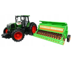 Toys Traktorius su sėjamąja SEEDER Turn Drive Movement