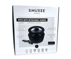 Tradiciniai puodai su nuimama rankena SMUKEE