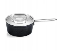 Tradicinis aliuminio puodas su dangčiu FISSLER Adamant 18 cm K2