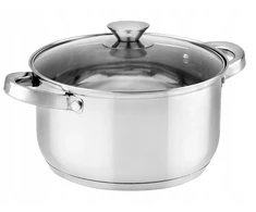 Tradicinis indukas dujoms Indukcija su dangteliu 24cm Florina Stilio 5.5L