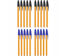 Tradicinis įvairiaspalvis tušinukas BIC - MIX 20 vnt.