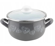 Tradicinis puodas Emalia Pleszew Merrylove 5,3 l 22 CM