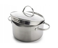 Tradicinis puodas SSW COMFORT PLIENINIS PUODAS SU MATUOTUVU IR KOŠTUVIU 3,6 l
