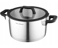 Tradicinis puodas su stikliniu dangteliu Florina CHEF 5 l 24 cm