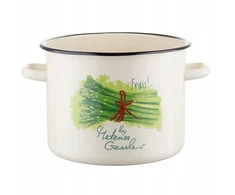 Tradicinis vazonas Emalia Pleszew Asparagus 6,4 l