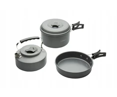 Trakker ARMOLIFE COMPLETE COOKWARE SET, Keptuvė, puodas ir virdulys