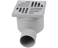 Trapas ZMM-MAXPOL, 100 x 100 x 105 mm, DN50, horizontalus