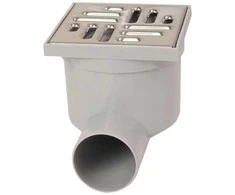 Trapas ZMM-MAXPOL, 100 x 100 x 105 mm, DN50, horizontalus