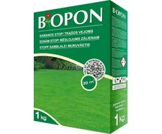 Trąšos nuo samanų vejai Biopon 1kg