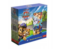 Trefl Medinės dėlionės kaladėlės, Paw Patrol