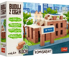Trefl PLYTŲ TRIUKAS KONSTRUKCIJA IŠ PLYTŲ DAUGkartinio naudojimo POLICIJOS NAUDOJIMO RINKINYS