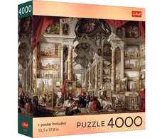 TREFL Dėlionė su plakatu „Panini, Modern Rome“, 4000 det.